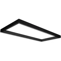 Fiai IsoLED ISOLED Track48 Leuchtenrahmen H50, Innenformat 592x1192mm, schwarz,