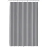 WISHDOR Duschvorhang Badvorhang Badewannenvorhang Dusche Badezimmer Vorhang Vorhänge Breite 200 cm (200x240 cm Wasserabweisend Anti-schimmel Waschbar 12 Duschvorhangringe, Duschvorhänge Badvorhänge Badewanne Vorhang Vorhänge aus Stoff), für Badezimmer Haus Hotel Wohnung Wohnmobil Wohnheim usw grau 200 cm x 240 cm