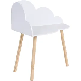 Beliani Kindertisch und Stuhl Set onesize weiß braun