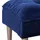 Playboy Hocker Scarlett Samt Blau
