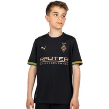 Puma Borussia Mönchengladbach Auswärtstrikot 2026/27 Kinder Schwarz Gr. 140