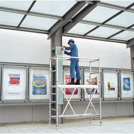 Iller-Leiter Klappgerüst mit Ausbaueinheit 0,75 x 1,80 m 3,50 m