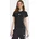 T-Shirt ADIDAS SPORTSWEAR HOLIDAY GESCHNITTENES Gr S schwarz schwarz silber metallic Obermaterial 100 Baumwolle Rundhals Shirts T-Shirt schmal geschnittene Passform Rundhalsausschnitt