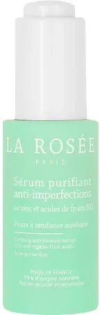 La Rosée Reinigungsserum Anti-Imperfektionen Mit Zink Und Bio-Fruchtsäuren 30ml