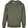 URBAN CLASSICS Basic Melange Kapuzenpullover Dark Green Melange 122-128 cm