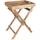 Garden Pleasure Gartentisch BACAN braun rechteckig 39,0 x 29,0 x 50,0 cm