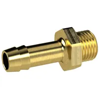 Riegler Einschraubschlauchtülle, G 1/8, für Schlauch LW 4 mm, SW 14, MS