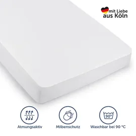 Blumtal Matratzenschoner wasserdicht 120 x 200 cm weiß