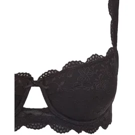 NINA VON C. Balconnet Dirndl BH Silver Edition Dirndl-BH Schwarz 80G
