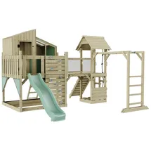 OUTDOORTOYS Spielturm Ludvig Mintgrün