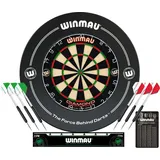 WINMAU Dartboard Surround, Set Diamond Plus | Dartscheibe, Dart Scheibe Darts
