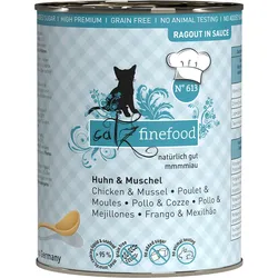 Catz Ragout - 380g Ragout Huhn & Muschel Nr. 613- 6 x 380g