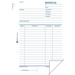 Avery Zweckform Bestellformular - 50 Blatt