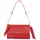 Valentino Hira Schultertasche Kunstleder Rot