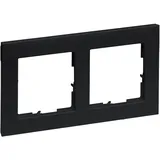 Legrand Abdeckrahmen SEANO 765372 Schwarz