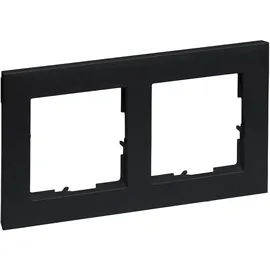 Legrand Abdeckrahmen SEANO 765372 Schwarz