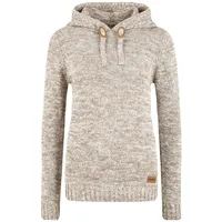 Oxmo Strickpullover OXMO "Strickpullover OXPhilia", Damen, Gr. L, beige