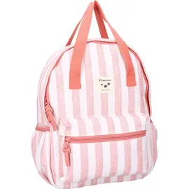 KidzRoom Stripe Frenzy Rucksack - Pink / White - One Size