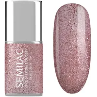 Semilac 3in1 One Step Glossy S250 Glitter Pink 7 ml