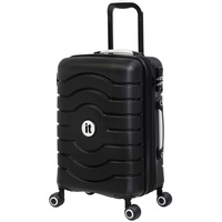 it luggage Intervolve 53,3 cm Hardside Handgepäck-Spinner mit 8 Rädern, Schwarz, 21", Intervolve Handgepäck-Spinner, 53,3 cm (21 Zoll)