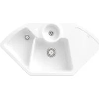 Villeroy & Boch V&B Eckspüle Solo Eck m Abl.garn,