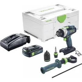 Festool TPC 18/4 I-Basic Akku Schlagbohrschrauber 18 V 75 Nm Brushless + 1x Akku 3,0 Ah + Ladegerät + Systainer