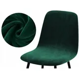 Skandinavischer Stuhlbezug Grüner Samt