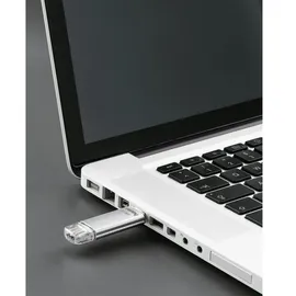 Hama FlashPen C-Laeta 128 GB silber USB-C 3.1