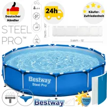 BESTWAY Steel Pro Frame Pool 366 x 76 cm