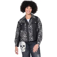 Angel Of Style by Happy Size Angel of Style Parka schwarz | weiß XXL