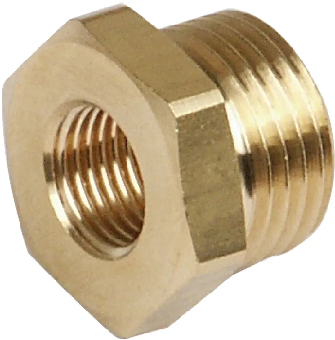 Aircraft Reduziernippel kurz 1/4" IG x 3/8" AG