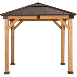 Sunjoy Rapi 2,25 x 2,25 m Braun