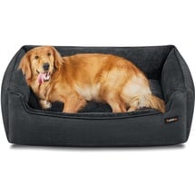 Songmics Hundebett, für große Hunde, 110 x 75 x 27 cm,