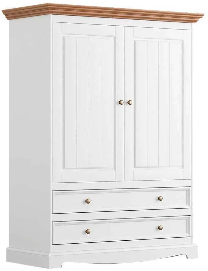 Waescheschrank Wäscheschrank 147 cm hoch 45 cm tief