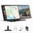 OTTOCAST ScreenFlow 11,4 Zoll Carplay Display kompatibel mit Netflix/YouTube, Carplay Android Auto, Video Display mit Rückfahrkamera 1920×720P Touch Screen 5G WLAN Bluetooth for iOS 8+ Android 11+