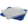 LURCH 240755 Ice Former Arctic Würfel 3cm blau Eiswürfelform für 30 Eiswürfel mit Deckel blau