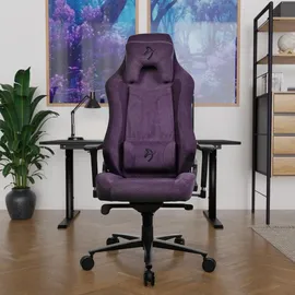Arozzi Vernazza Soft Fabric Gaming-Stuhl Lila