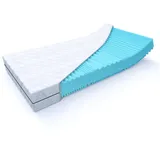 MSS e.K. Aqua Deluxe 7 Zonen Kaltschaummatratze H2&H3 | H4&H5 | H5&H6 Höhe 21cm