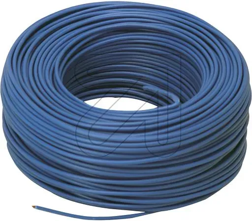 Aderleitung HO7V-U 1,5mm2 blau 100m