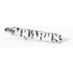 PURELEI Aquarius Letter Charm