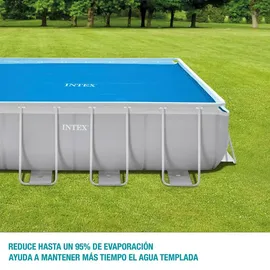Intex Solarabdeckplane Ultra Frame blau 400 x 200 cm