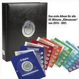 SAFE Schwäbische Albumfab Münzalbum Planet Erde 5 Euro Klimazonen, 2016-2021