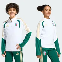 Adidas Italien 26 Tiro Trainingsoberteil Kinder weiß 110-116cm 5-6J