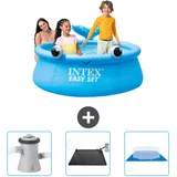 Intex runder aufblasbarer Easy Set-Pool – 183x51 cm – Blau No Size