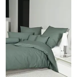 JANINE Kissenbezug 40 x 80 cm Salbeigrün