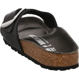 Birkenstock Madrid Big Buckle Nubukleder geölt schmal schwarz 35