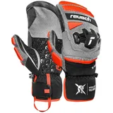 Reusch Worldcup Warrior Fäustlinge Grau/Rot/Weiß M