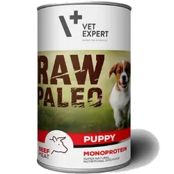 Vetexpert RAW PALEO Welpenrind 400g - Dose Rindfleisch