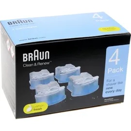 Braun Reinigungskartuschen Clean & Renew CCR 4 St.