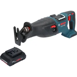 Bosch Professional, Säbelsäge, 18 V BITURBO Brushless + 1x ProCORE Akku 4,0 Ah - ohne